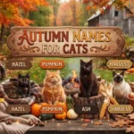 Autumn Names for Cats