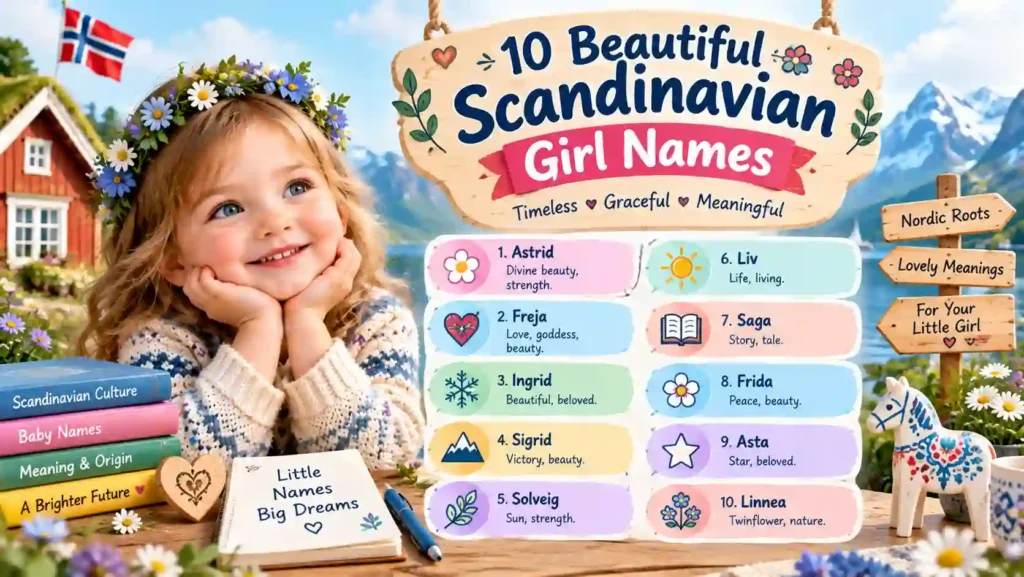 10 Beautiful Scandinavian Girl Names