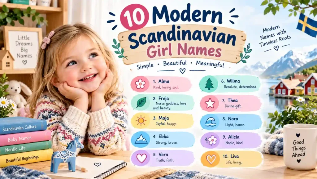 10 Modern Scandinavian Girl Names