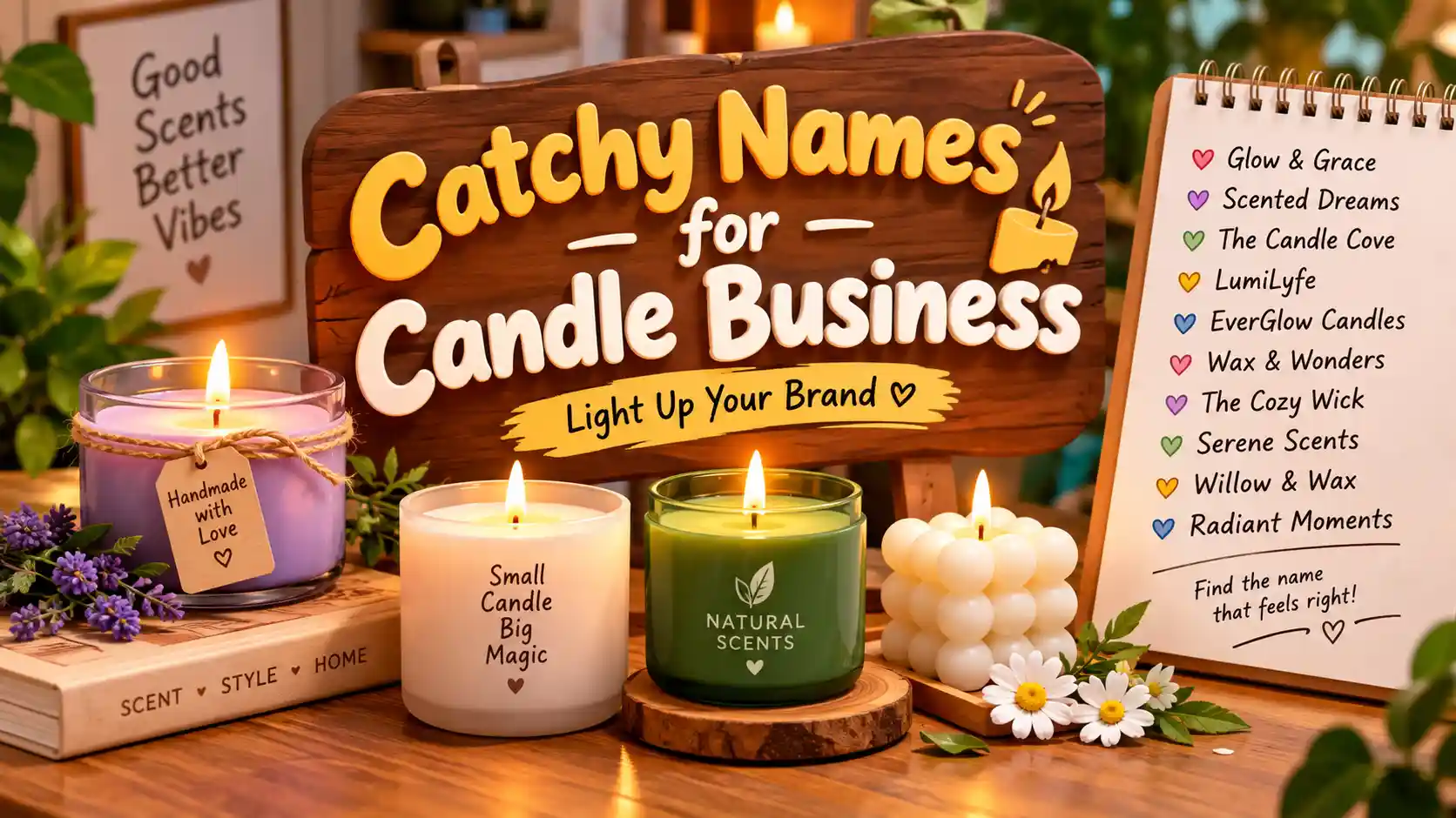 Catchy Names for Candle Business