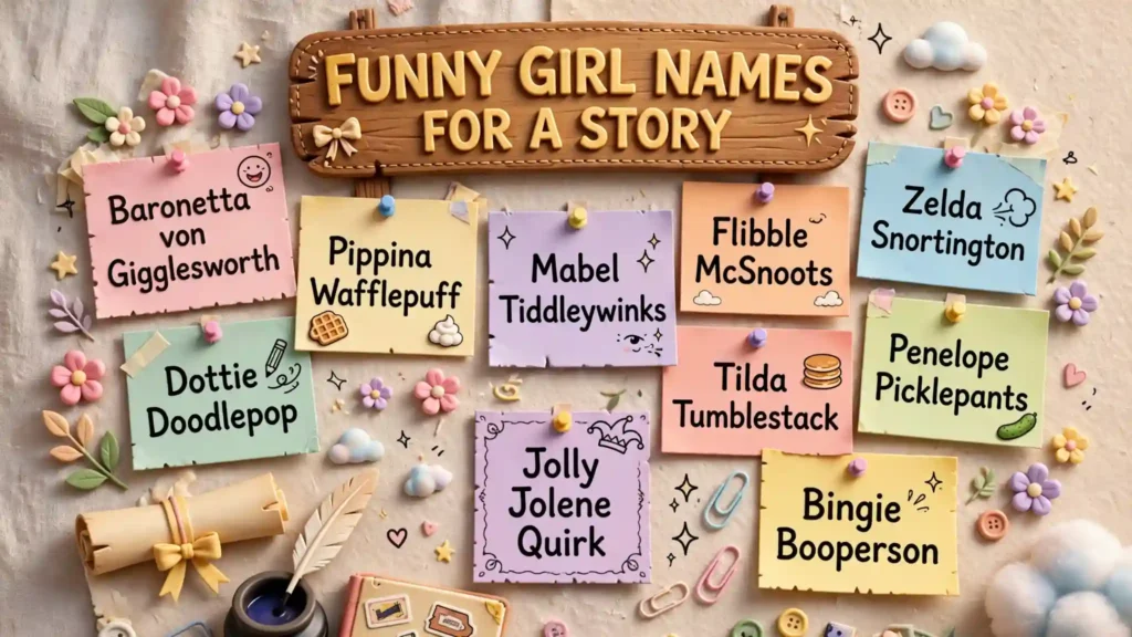 Funny Girl Names for a Story