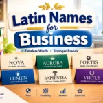 Latin Names for Business