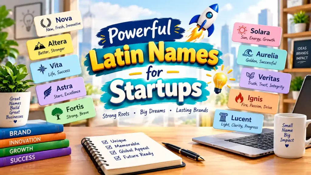 Powerful Latin Names for Startups
