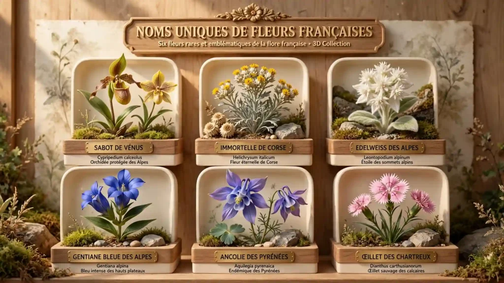 Unique French Flower Names